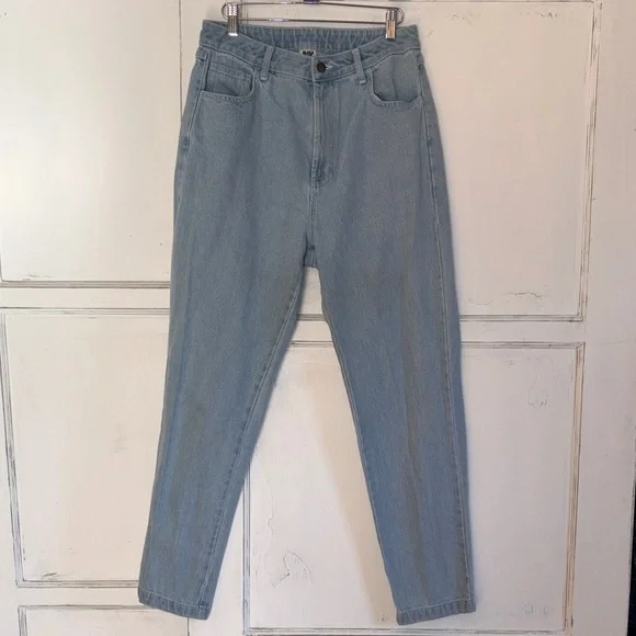 Lucy and Yak Organic Cotton Dana Mom Jeans 28 - Picture 4 of 8